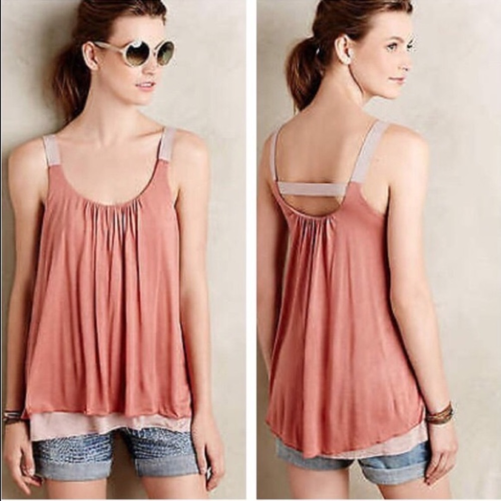 Anthropologie Tibby Swing Top by Amadi